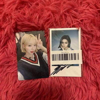 [USED] Aespa Espa Girls Kms Winter Trading Card Cheki China Chinese
