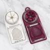Stainless Steel Egg Slicing Tool Petal Shape Egg Cutter 2 Slicing Styles Manual Divider Separator