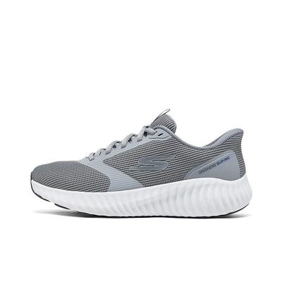 Go Run Now Comfortable Breathable Sweat-Absorbing Low-Top Running Shoes Men Running Shoes Gray 220381-GRY