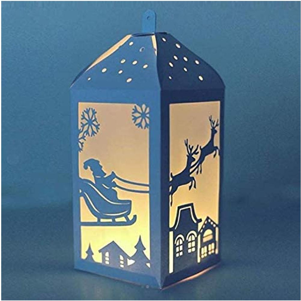 Metal Cutting Stencils Christmas Box Cutting Dies Embossing DIY Making Tools for Scrapbooking Photo