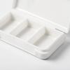 Portable Pill Box With 3 Compartments Cute Pattern Sealed Lid Perfect For Travel Outdoor Daily Medicine Use