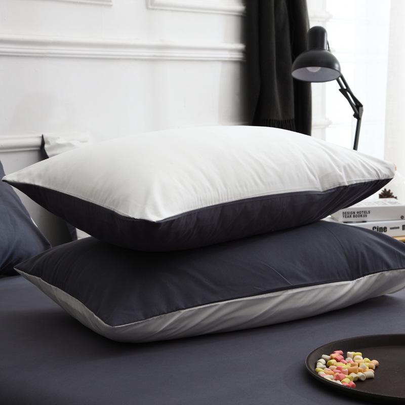 Nordic Simple Solid Color Pillowcase Set - 47x74cm (Pair)