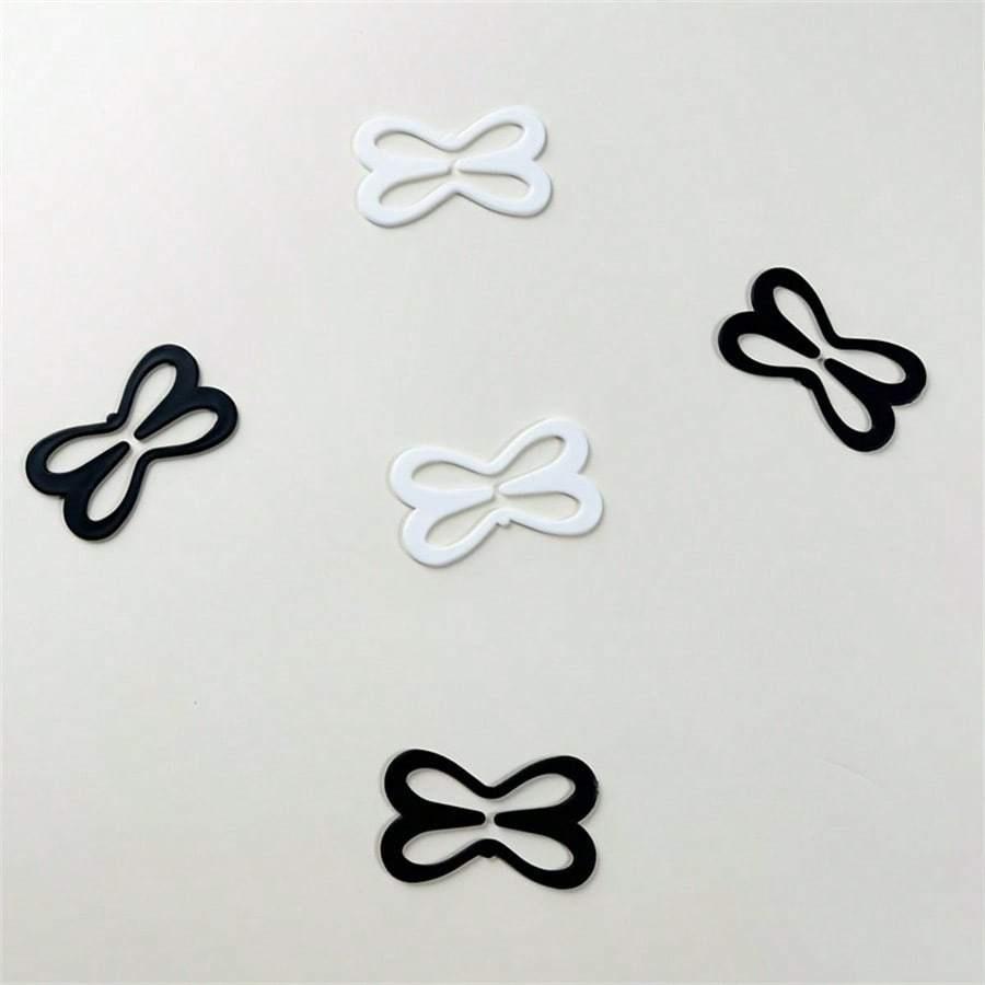 1pcs Bra Strap Clips, Invisible Non-Slip Bra Strap Clips, Bra Strap Clips, Hidden Bra Strap And Uplifting Bra Anti-Slip Clasps Black