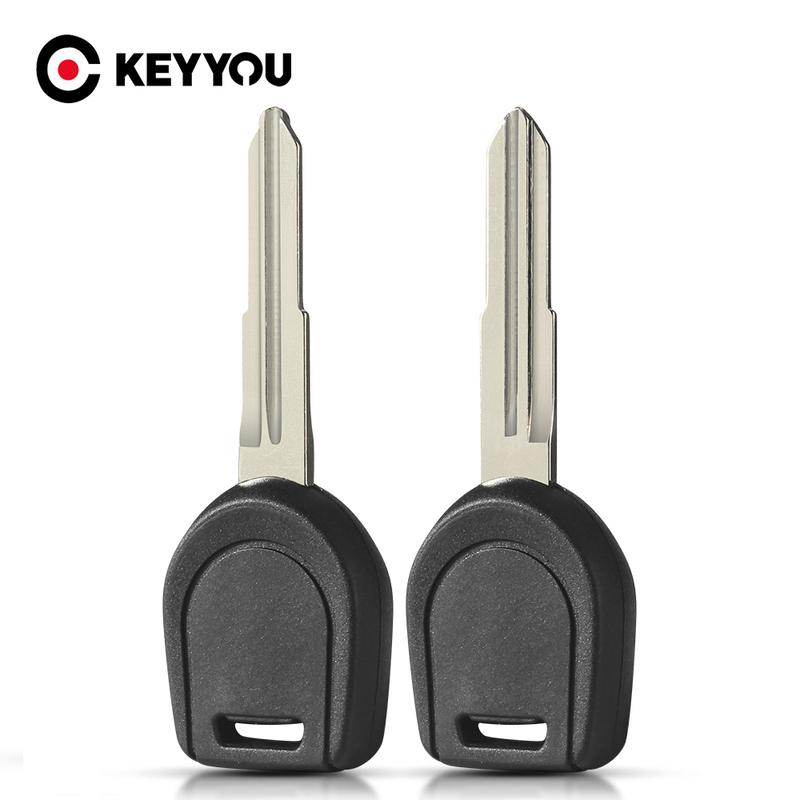 KEYYOU Transponder Car Remote Key Shell Case For Mitsubishi Eclipse Endeavor Galant Lancer Grandis I-Miev MIT11R MIT8 Blade