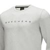 Skechers Comfortable Fashionable Versatile Pullover Long Sleeve Sweatshirt Men sweatshirt Light-White Gray P125M027-0248