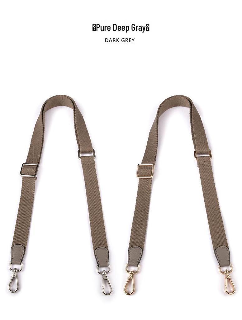 MHS-F-37 2,5CM Jednobarevný Nastavitelný Plátěný Popruh Přes Tělo/Přes Rameno Náhradní