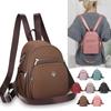 New Fashion Casual Women'S Backpack High Quality Soft Fabric Women'S Shoulder Bag Multi Functional Chest Bag Tote Bag For Women