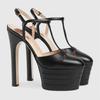 Fashion Brand Sexy Rivet 16cm High Heel Sandals Platform Party Wedding Ball T-stage Women Shoes High Quality Large 43summer Female Shoes