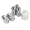 Wheel Lock Set with Key 82215711 Anti Theft Locking Lug Nuts Replacement for JL JT 2018 2025