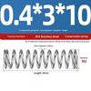 Spring Steel Pressure Return Spring Assortment 0.3/0.4mm Wire Dia 5-20mm Length for Hobbyist Craft Making Projects