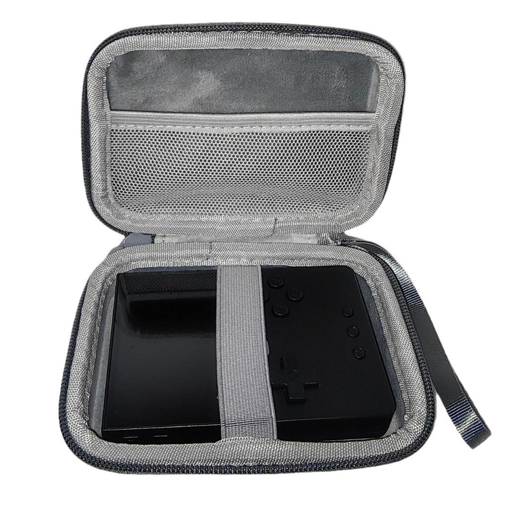 Protector Case Storage Box for TRIMUI BRICK TG3040 Scratchproof Bag Handheld Game Console Carrying Case with Mesh Pocket