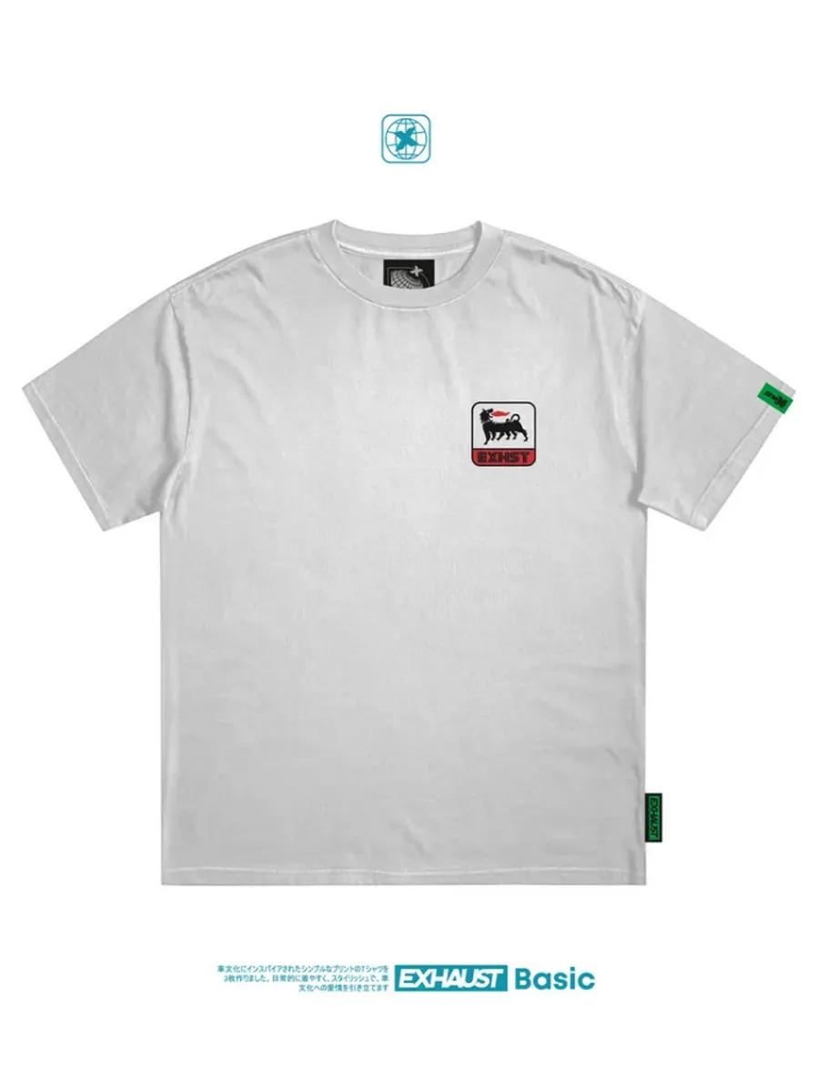 Oversized sports T-shirt with EXHST LOGO print 4XL