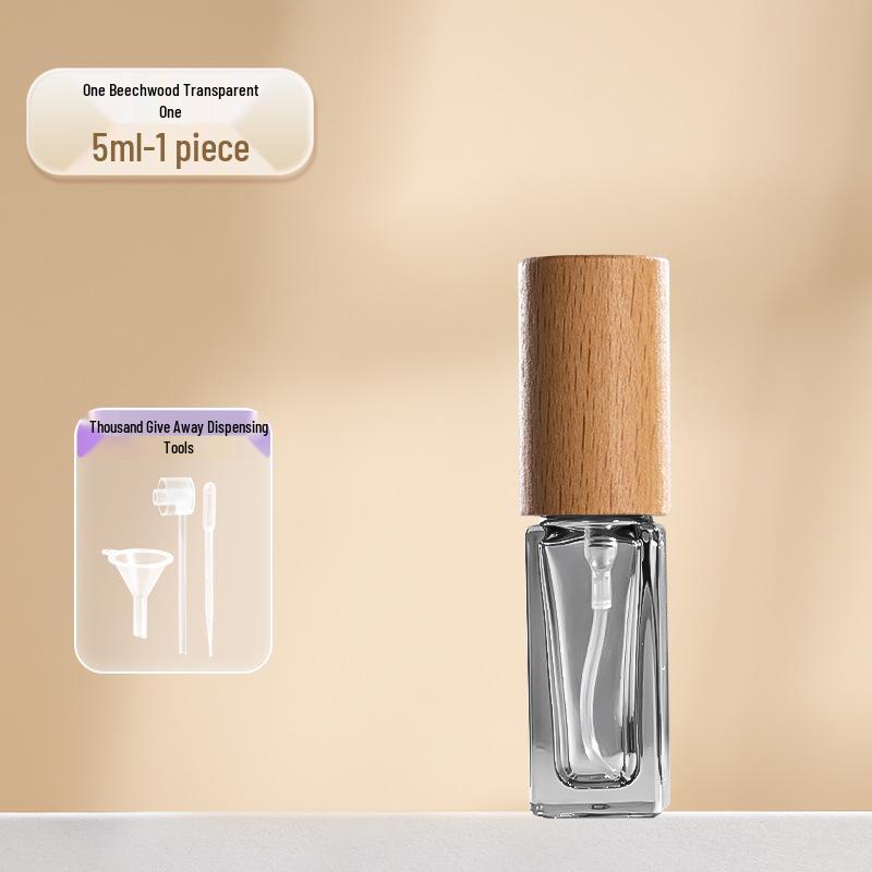 

10 мл Флакон-спрей для духов из стекла высокого класса с завинчивающейся крышкой, в комплекте пустой пробник 5 мл 10ml