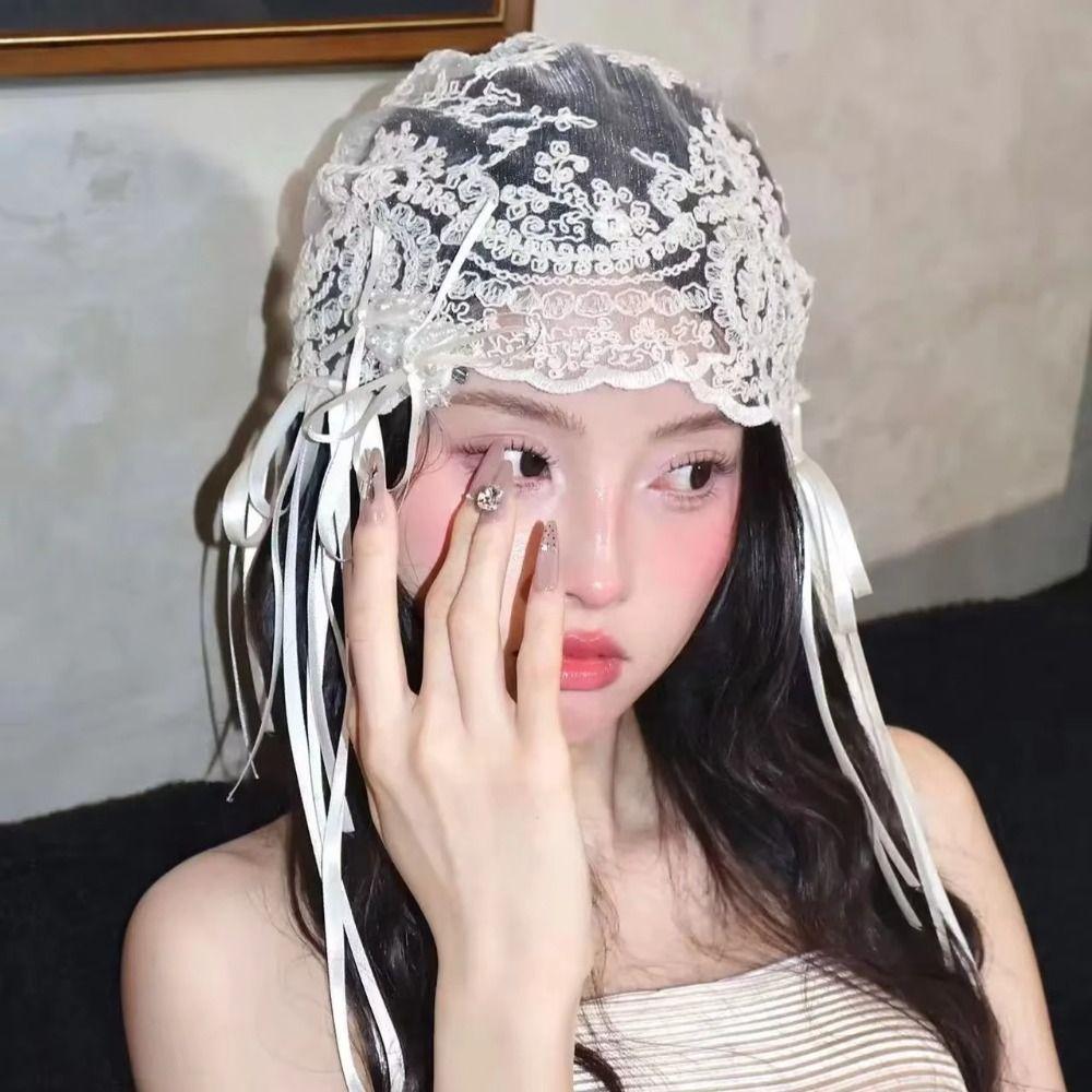 Vintage Wedding Hair Accessories French Lace Bridal Headpiece Bridal Veil  Bridal Event