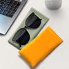 Glasses Bag Sunglasses Sunglasses Men's and Women's Storage Case Shrapnel Automatic Closure Glasses Storage Case Leather Glasses Bag