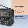 FM/AM/SW Radio Receiver Dual Antenna Full Band Radio Receiver Speaker LED Digital Display 2.1 Channel Support USB Stick/TF Card