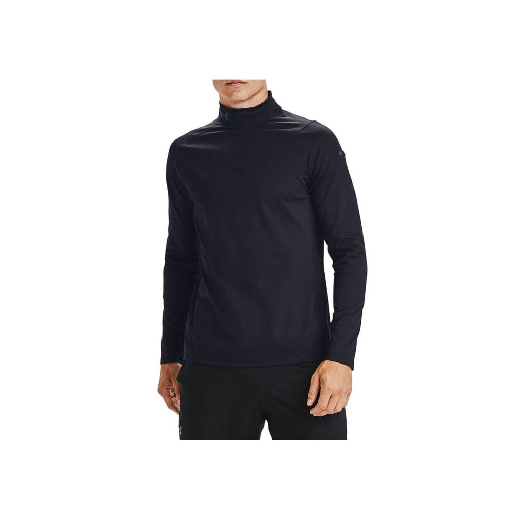 Under Armour Rush Coldgear 2.0 High Neck Fitness Top Men Tops Black 1360608-001