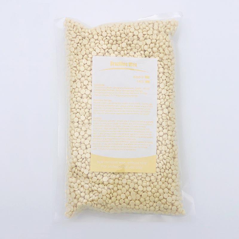 

1kg Hair Removal Wax Beans - 10 Flavors, No Paper Needed, Solid Hard Wax Granules for Hot Wax Therapy