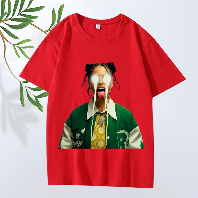 Nina Chuba Printing 2025 Classic Vintage Style Graphics T Shirt Men’s Women Oversized 100% Cotton Short Sleeve Summer Unisex Tee