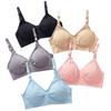 Wireless Front Buckle Plus Size Maternity Nursing Bra For Breastfeeding Women