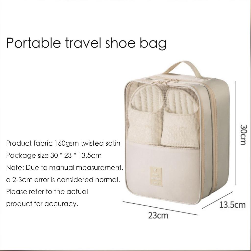 High Quality Portable Travel Shoe Bag Underwear Clothes Shoe Storage Bag Packaging Cube Organizer Multifunction Travel Accessori