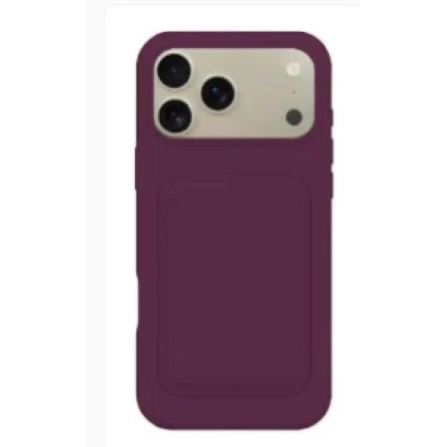 Luxury Magnetic Liquid Silicone Card Bag Phone Case For iPhone 18 12 13 14 15 16 17 18 Pro Max Plus Air For Magsafe Bumper Cover