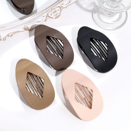 4/6Pcs Hair Clips Powerful Duck Beak Hairpin with 12 Claw Teeth Frosted Surface Hair Clamp Hair Accessories