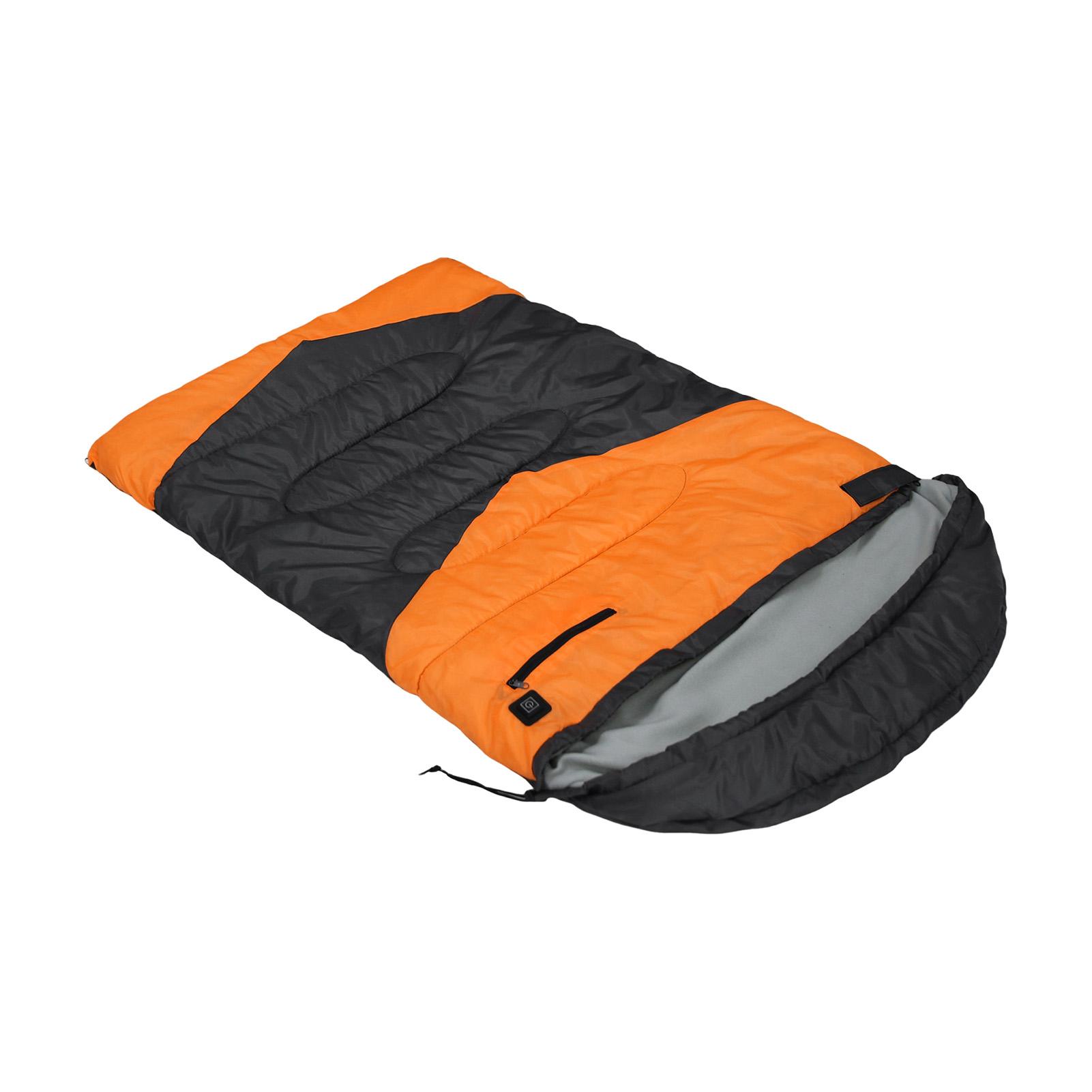 

Outdoor Pet Dog Sleeping Bag Adjustable Temperature Heating Dog Bed Camping Pet Warm Sleeping Bag оранжевый