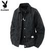 Herren Corduroy Lässige Reversjacke