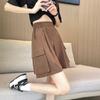 Women's Summer Slimming Ice Silk Wide-Leg Quick-Dry Workwear Shorts