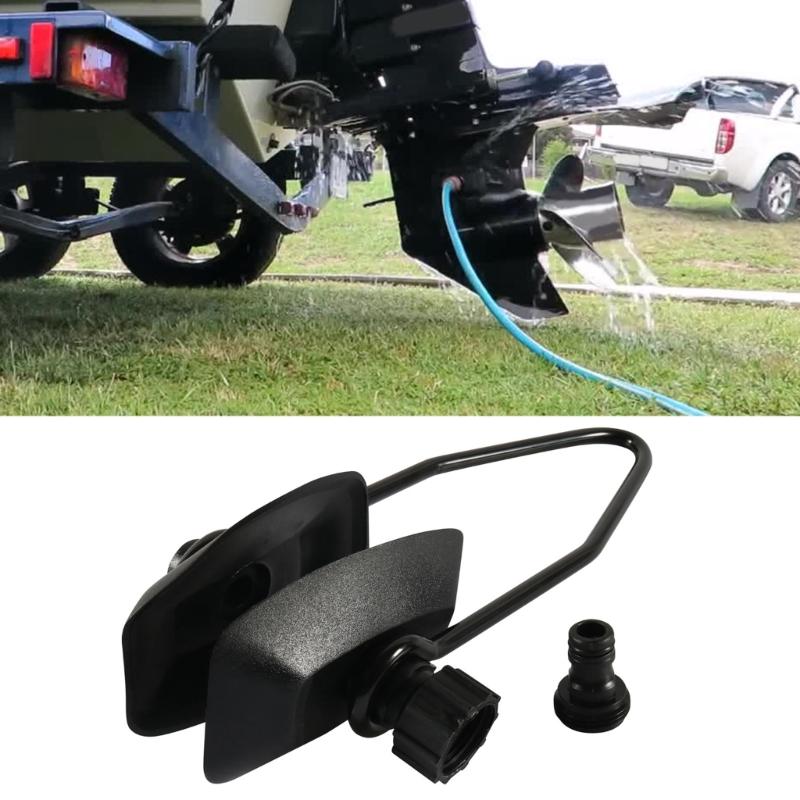 Universal Outboard Flush Away Sand Salt Dual Feed Motor Water Flusher Ear Muff Cups Suitable For Marine Boat Accessories