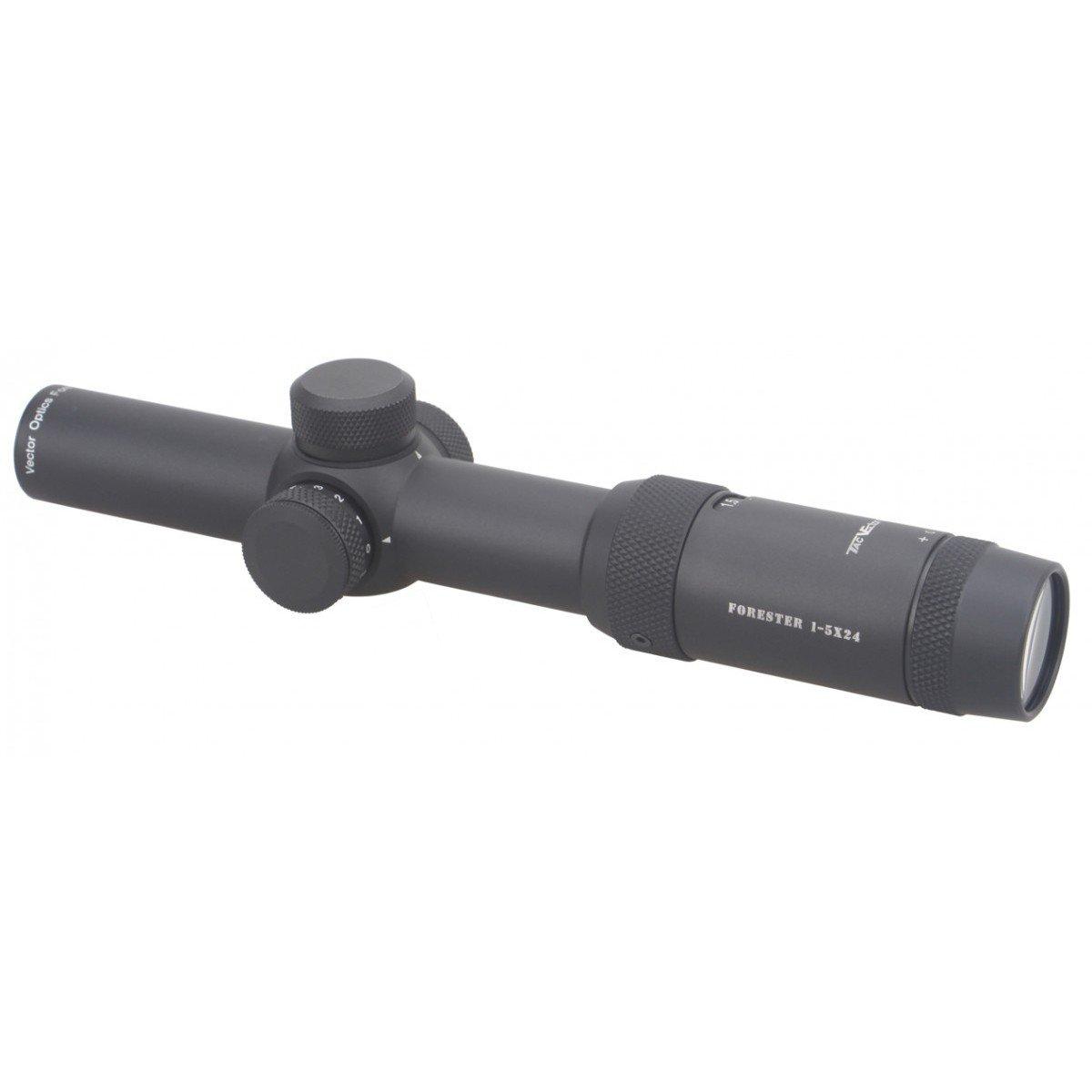 

Мисливський оптичний приціл Vector Optics Forester 1-5x24 з ефектним великим вихідним віддаленням та чорною сіткою FD7 з обнуленням. (Інструкція з обнулення в комплекті)