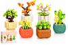 Construction Blocks Flowers Plants Bonsai Cactus Pots 520 6