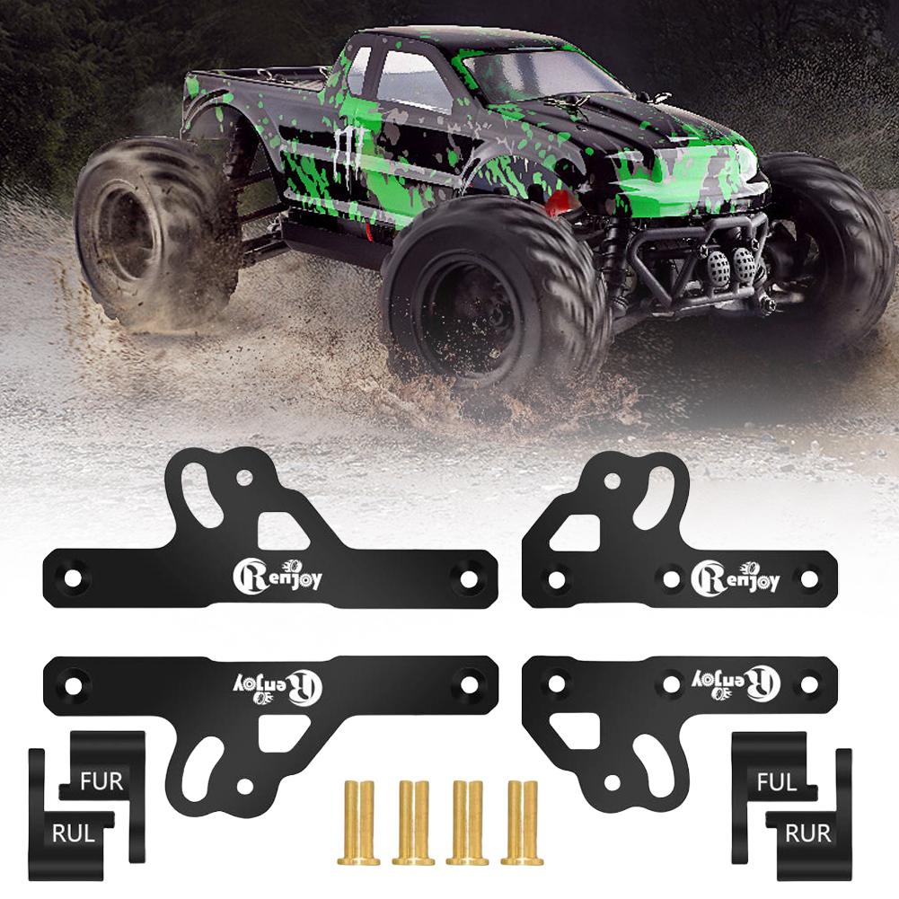 CNC Aluminum Shock Flex Blades for SCX24 1/24 RC Crawler Upgrade Parts Shock Absorber Mount