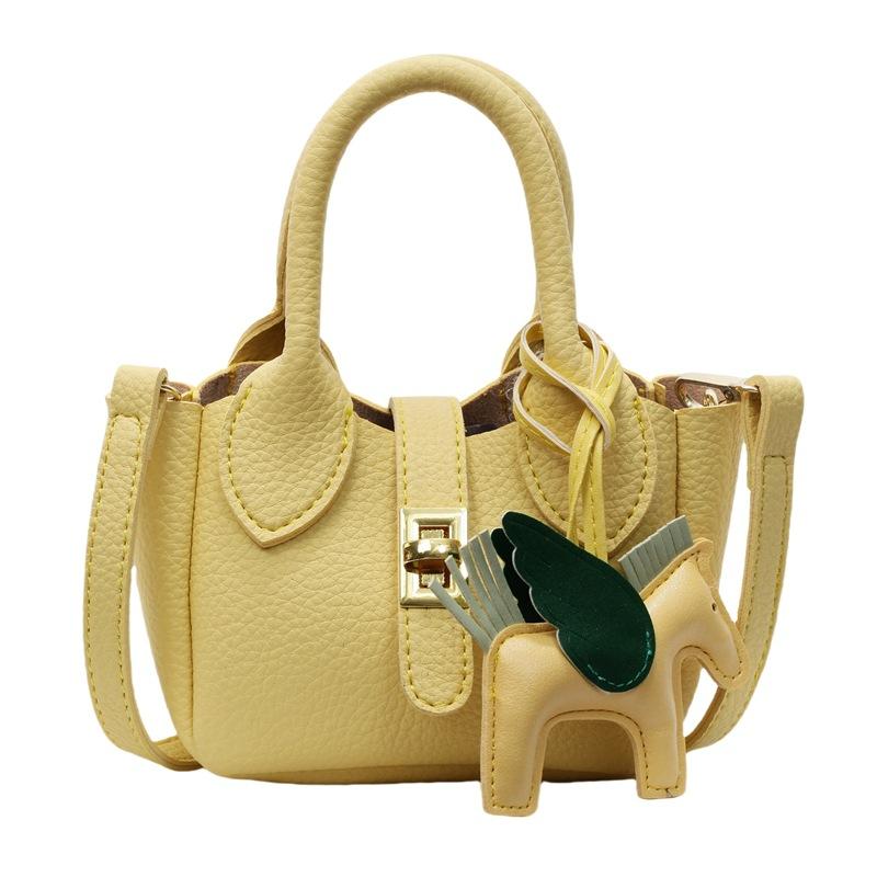 

Универсальная портативная сумка-ведро в иностранном стиле, однотонная, женская, для отдыха, простая, сумка-мессенджер через плечо no pendant