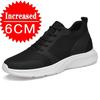 2026 Men Elevator Shoes Invisible Height Increase Sneakers Shoes for Men 4/6/8cm Casual Shoes Men's Lightweight Running Shoes