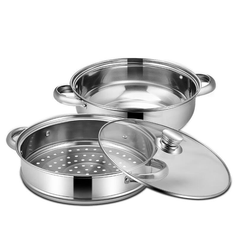 Wu Tuo Double Layer Iron Steamer & Soup Pot