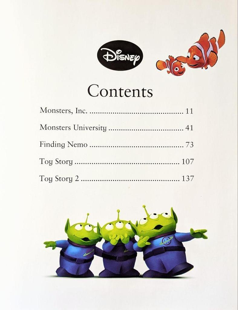 [USED] Foreign book Large book Disney & Pixar 5 titles included Picture book with Buzz figure