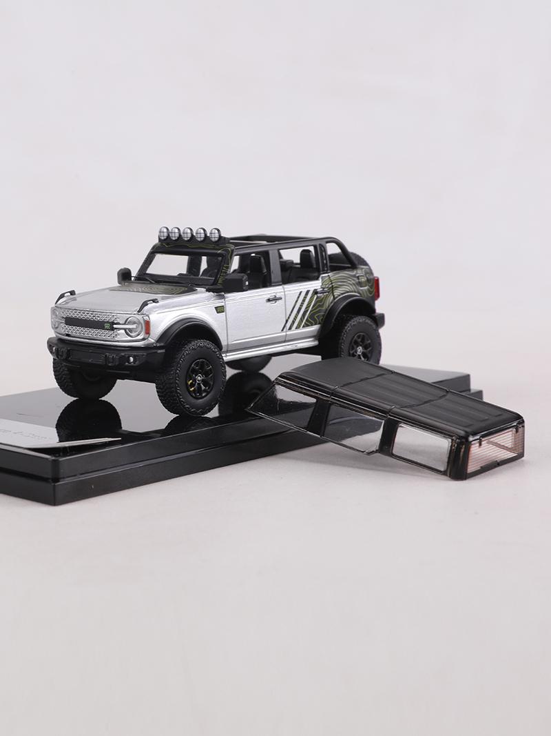 Schatten Pro 1:64 Bronco 4-türiger offener SUV Legierungsmodellauto