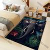 1PC Rainforest Elephant Carpet for Living Room Bedroom Bedside Floor Mat Sofa Table Area Rugs Home Decor Luxury Gifts