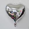 18-Inch Heart-Shape Aluminum Film Balloon Monochrome Love for Valentine's Day Wedding Decorations Includes Light Plate Room