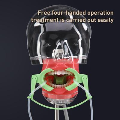 Abridor de Boca Dental com Aspirador de Saliva Autoclavável Ortodôntico Nola Lábio Bochecha Ajustável Retrator de Laboratório Sistema de Campo Seco