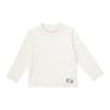 LUSON Kids' Fleece-Lined Half-High Collar T-Shirt