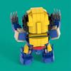 M Small Particle Building Block Marvel Wolverine, Compatible With Lego Assembled Toys Movie Periphery Children'S Educational Toys