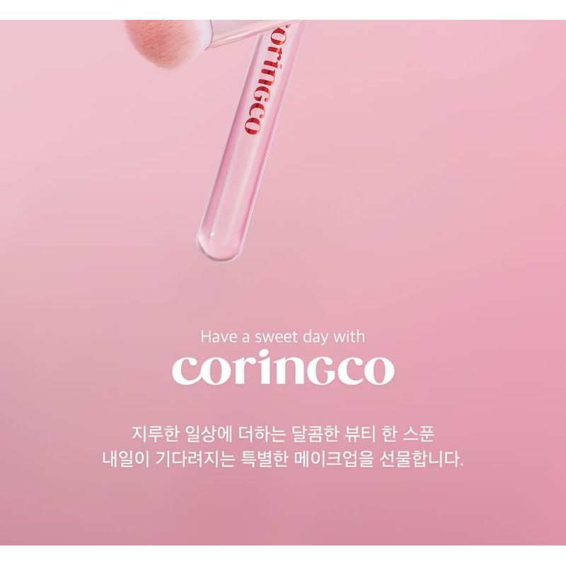 CORINGCO - Pink Pocket Eye Brush Set