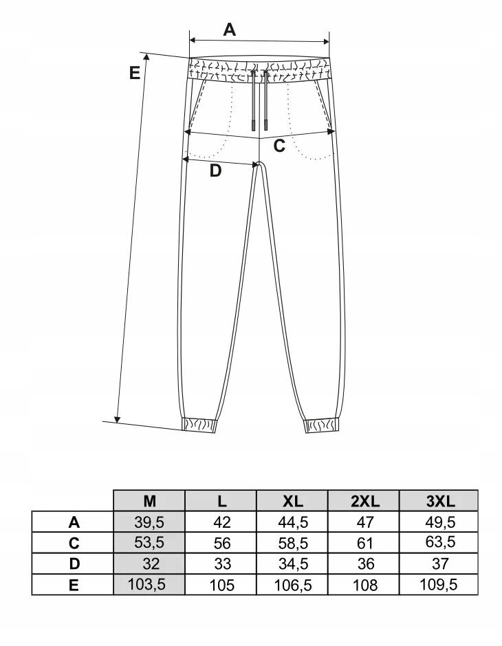 Men's Cotton Sweatpants Classic Joggers with Pockets MORAJ XXL black