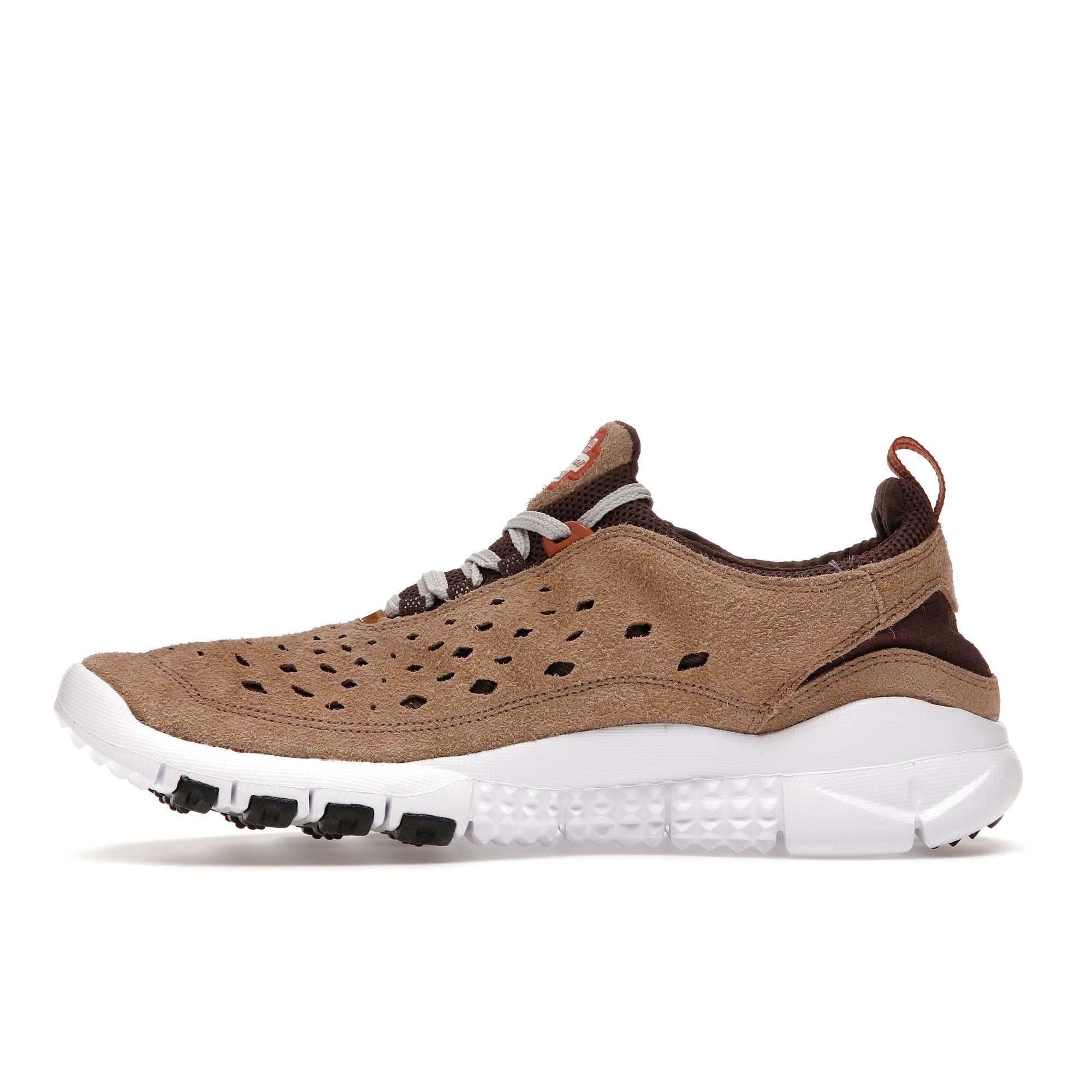 Мужские кроссовки Nike Free Run Trail Dark Driftwood коричневые Dark-Riftwood Dark-Russet — фото 5
