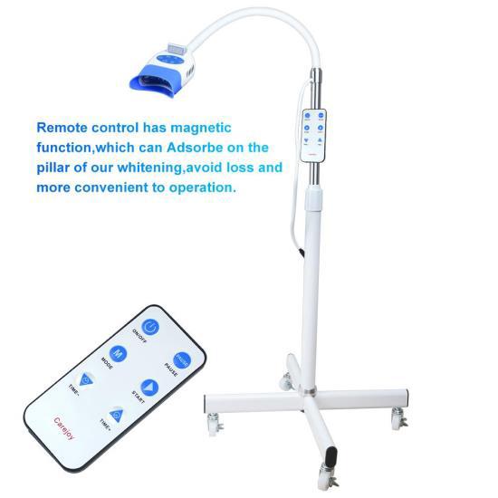 Get a Brighter Smile with Our Professional 36W Dental Mobile Oral Tool - Teeth Whitening Machine with 10 Blue Lights & Remote Control