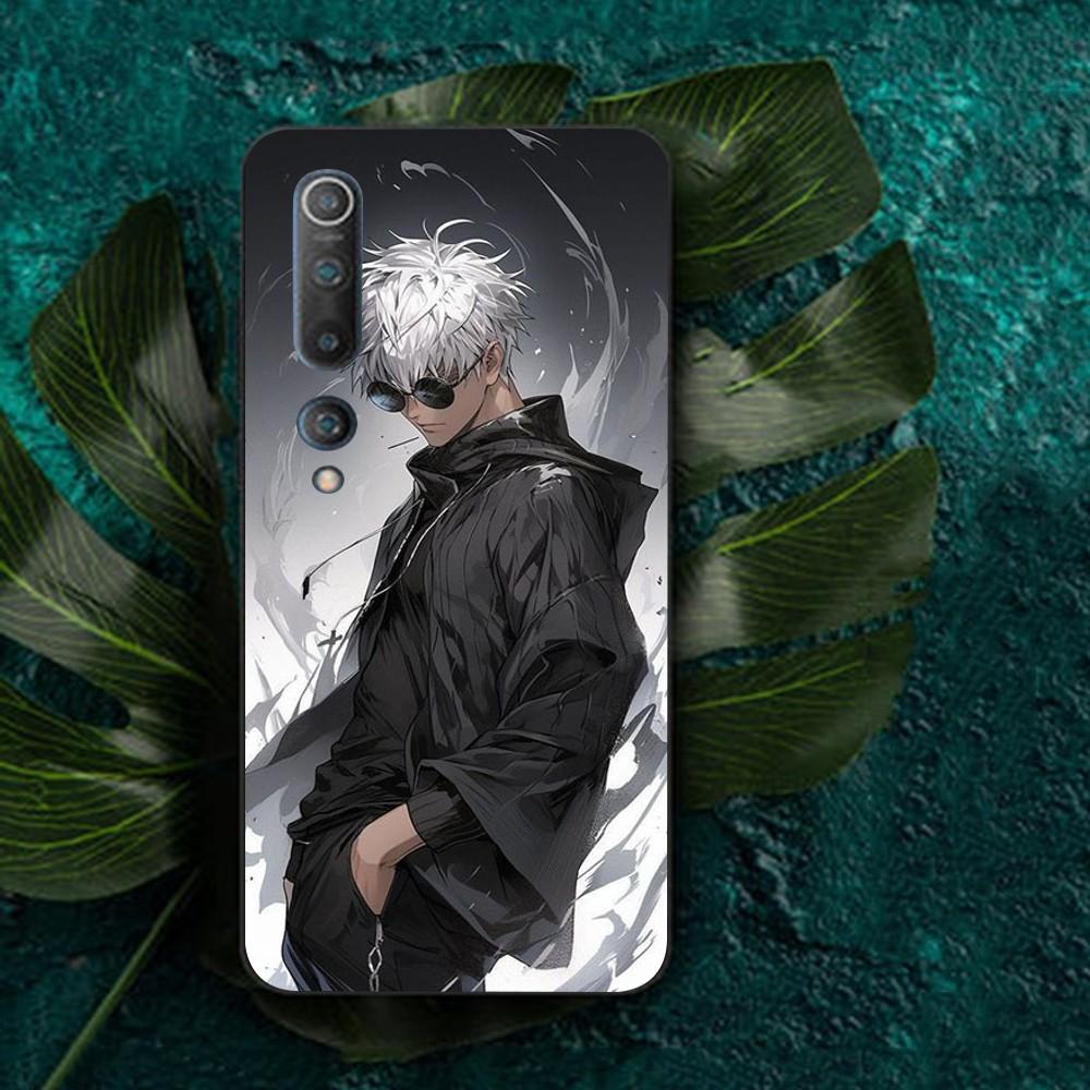 Cartoon Gojo Satoru Characters Phone Case For Redmi Note 4 X 5 A 6 7 8 T 9 9S 10 11 11S 11Epro Poco M3 Pro