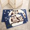 Woven Jacquard Floor Mat Entry Bathroom Door Bedroom Kitchen Non-slip Mat Absorbent Foot Carpet